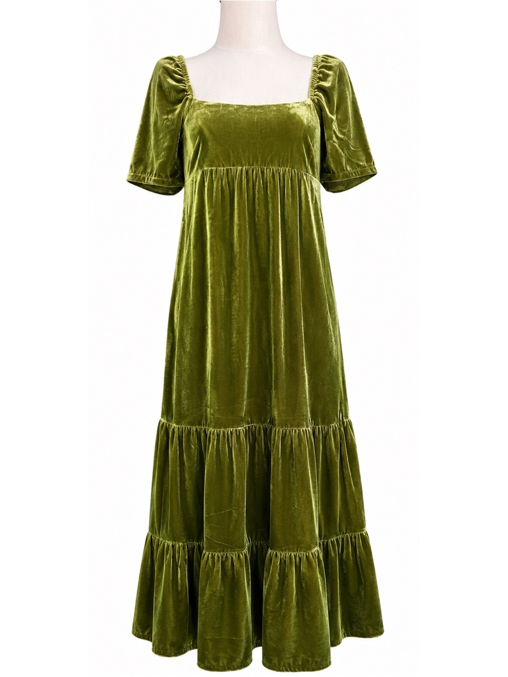 Anthropologie Velvet Maxi Dress 0